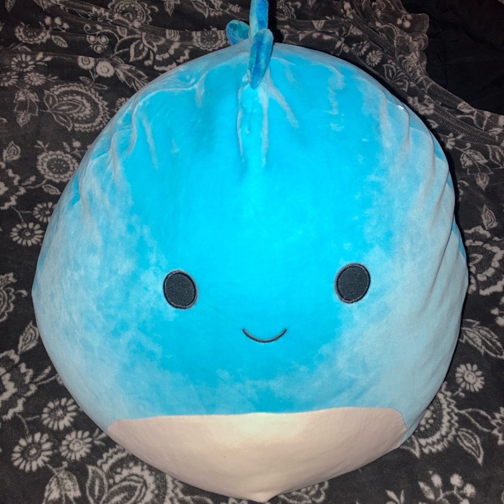 Blue Dino Squishmallow